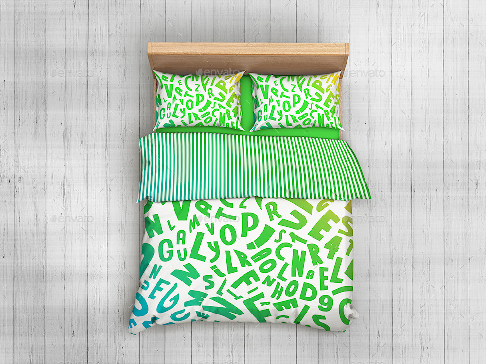 Bedding Sets & Bed Linen Mockup, Graphics GraphicRiver
